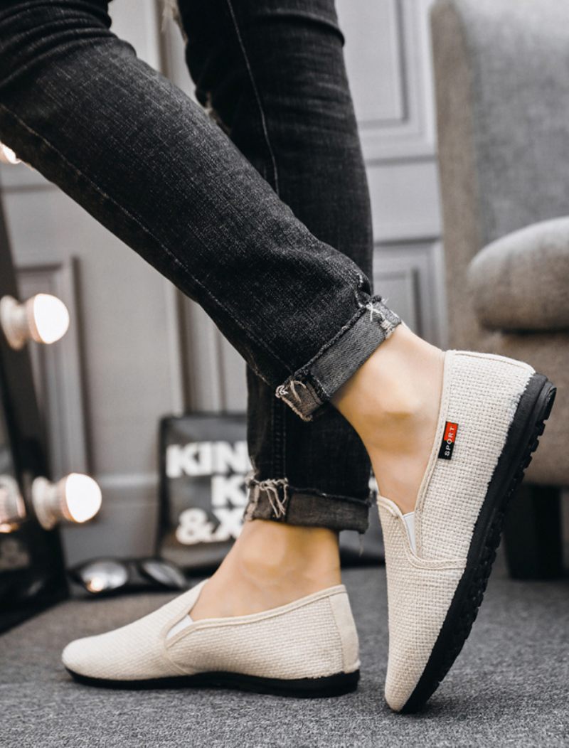 Adalberto Herr Loafers Fritidsskor - Beige