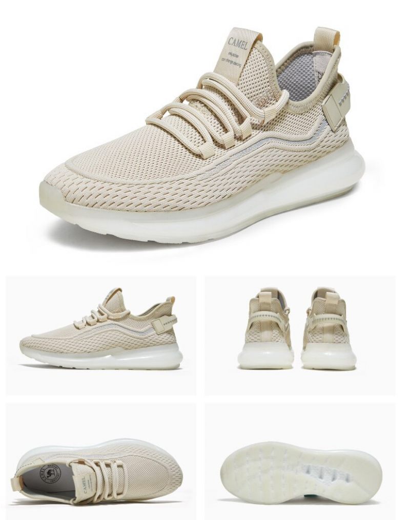 Adam Casual Sneakers För Män - Beige