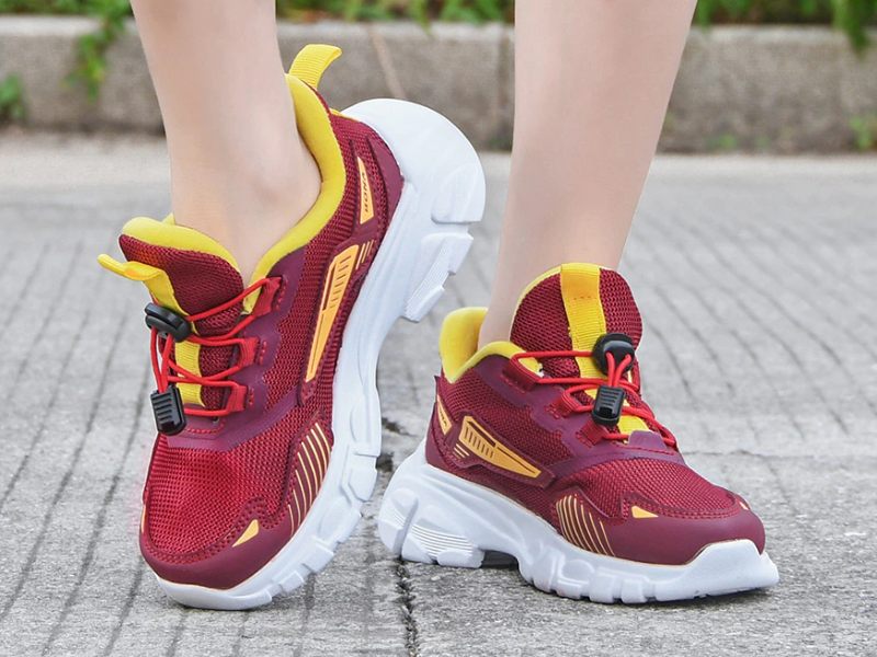Adam Pojkar Mode Sneaker - Bourgogne
