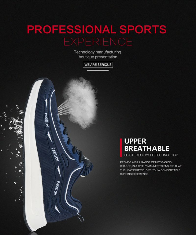 Adama Modesneaker För Män - Marinblå