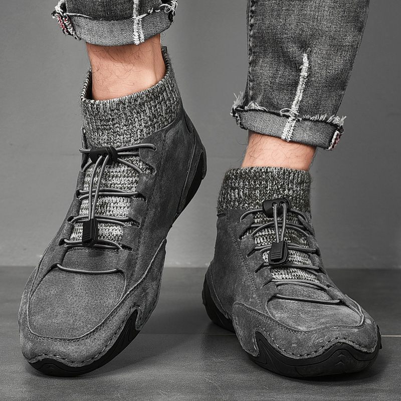 Adolfo Casual Boots För Män - Grå
