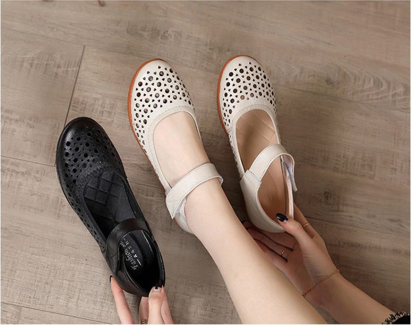 Adoracion Loafers För Kvinnor - Beige Hollow