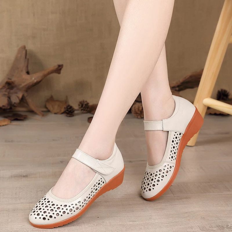 Adoracion Loafers För Kvinnor - Beige Hollow