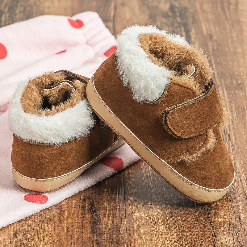 Afleck Unisex Snökänga För Barn - Brun päls