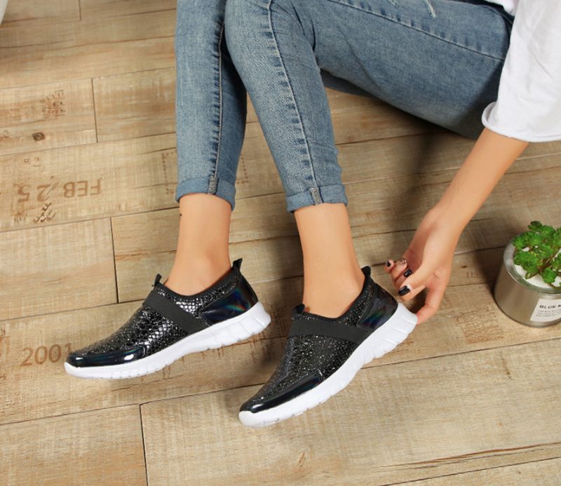Aina Slip-on Damskor - Silver