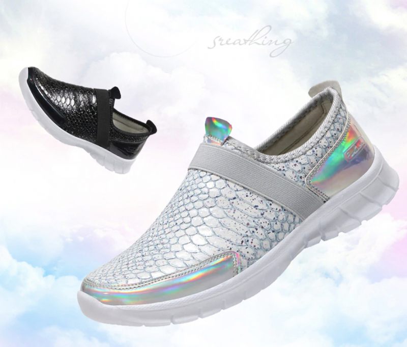 Aina Svarta Slip-on Damskor - Svart