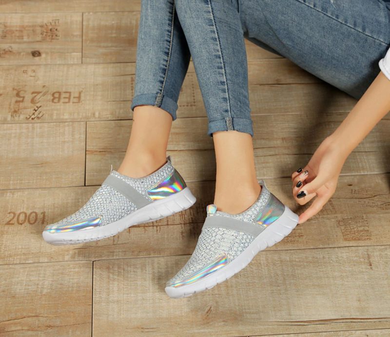 Aina Svarta Slip-on Damskor - Svart