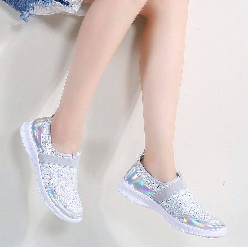 Aina Svarta Slip-on Damskor - Svart