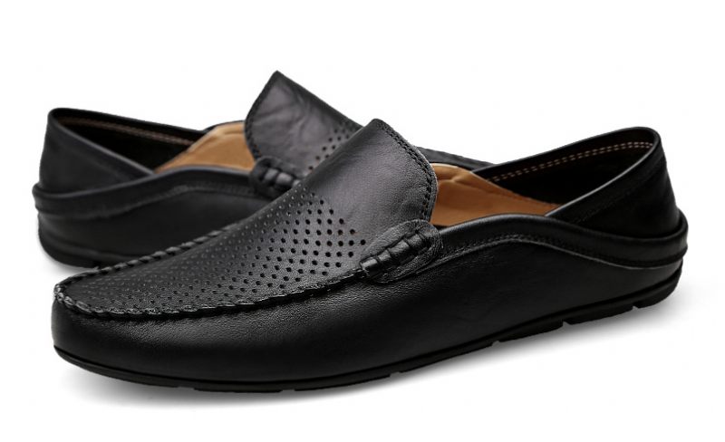 Akon Herr Loafers Fritidsskor - Svart