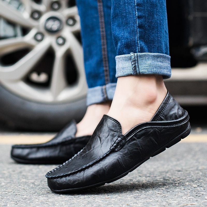Akon Herr Loafers Fritidsskor - Svart