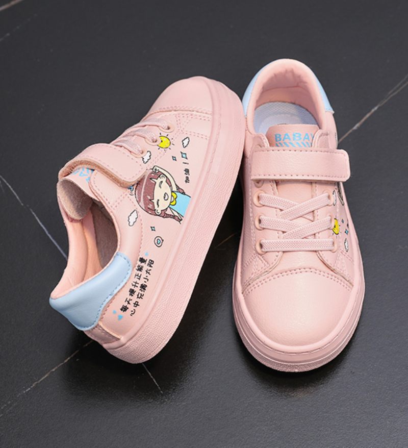 Akoni Flickor Casual Sneaker - Vit