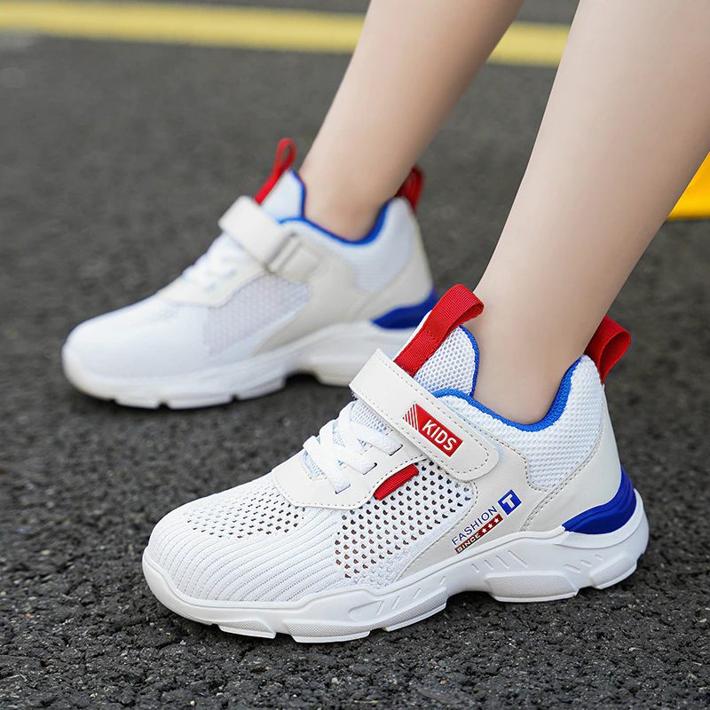 Alain Pojkar Mode Sneakers - Blå