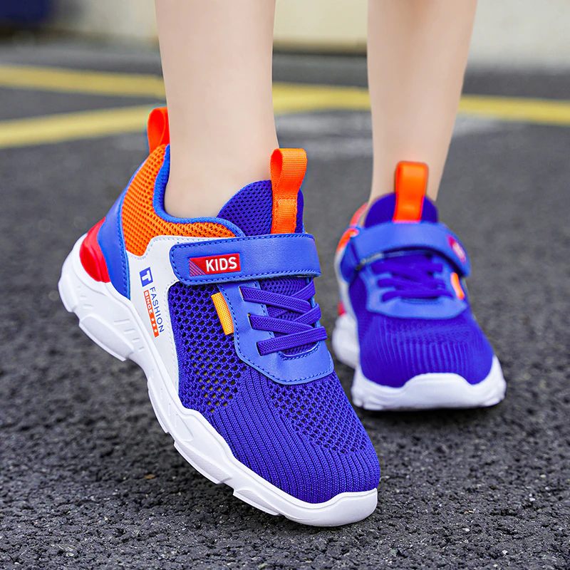 Alain Pojkar Mode Sneakers - Blå