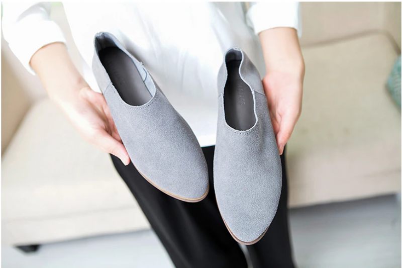 Alan Dam Loafer Skor - Khaki