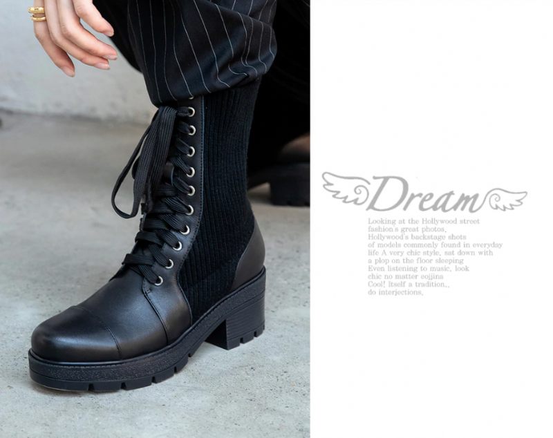 Alana Boots Mid Calf - Vit