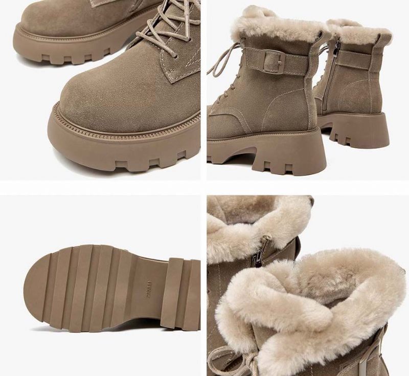 Alanis Snökängor För Kvinnor - Kaki