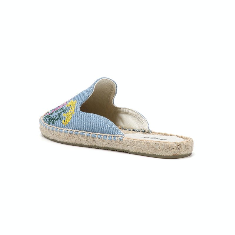 Albani Slip-on Espadrilles Mulor För Kvinnor - Blå