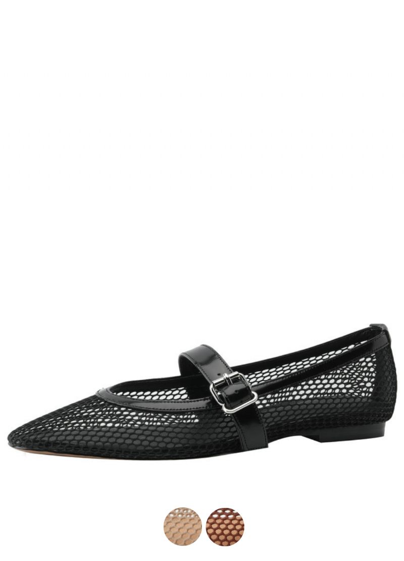 Albaniens Casual Mesh Flat För Kvinnor