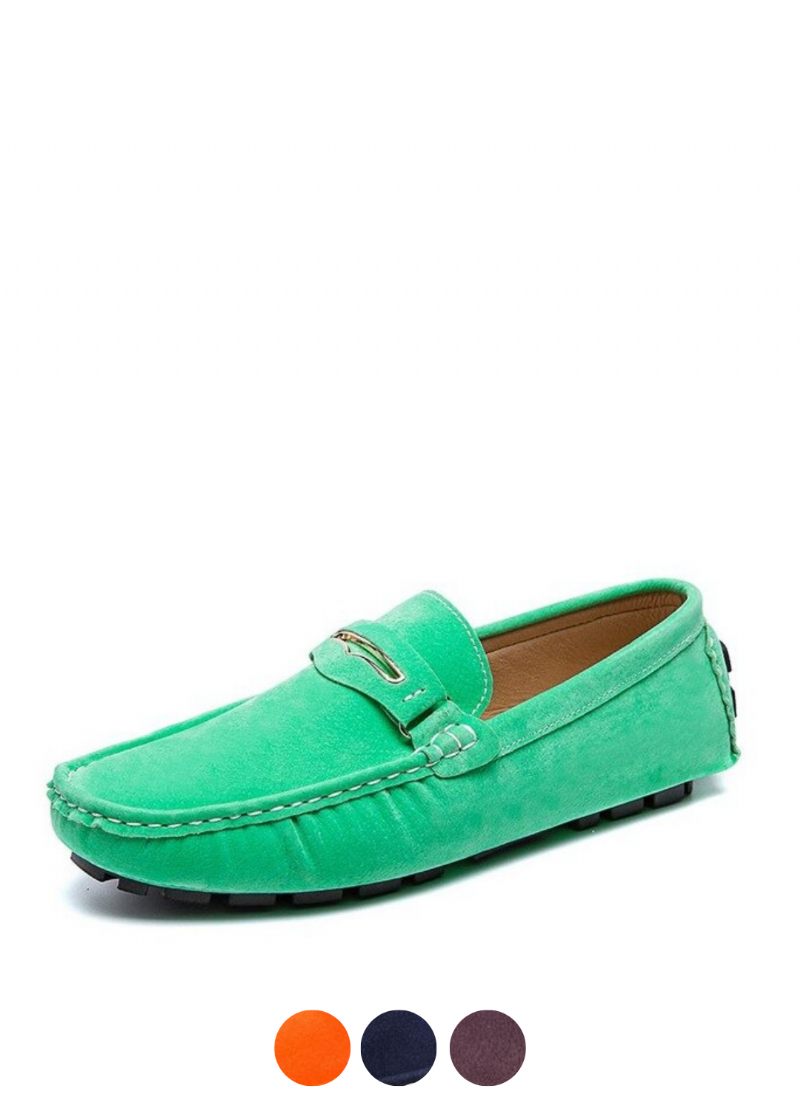 Albert Loafers För Män I Mockaskor