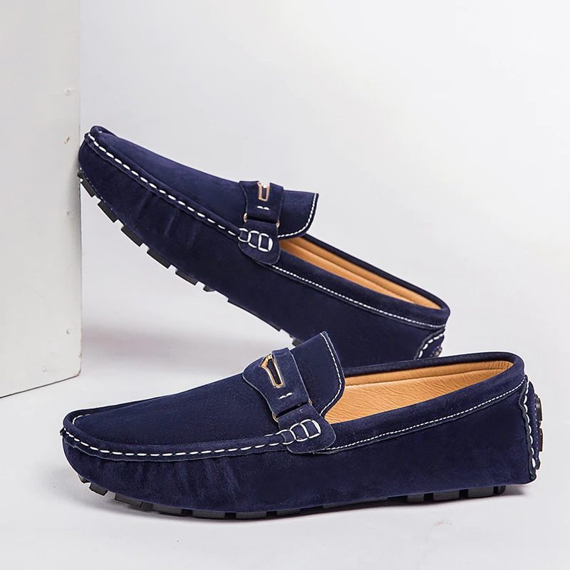 Albert Loafers För Män I Mockaskor - Grön