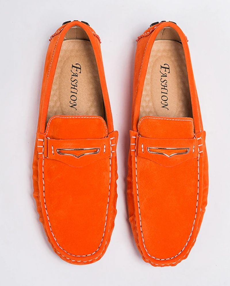 Albert Loafers För Män I Mockaskor - Grön