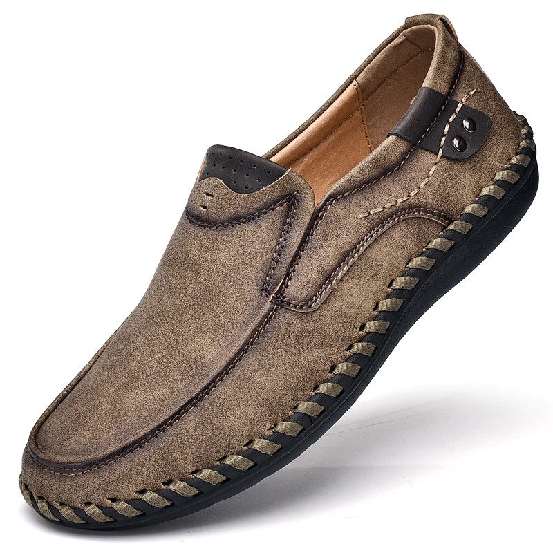 Alberth Loafers För Män Fritidsskor - Khaki