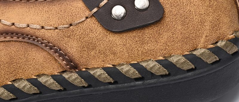 Alberth Loafers För Män Fritidsskor - Khaki