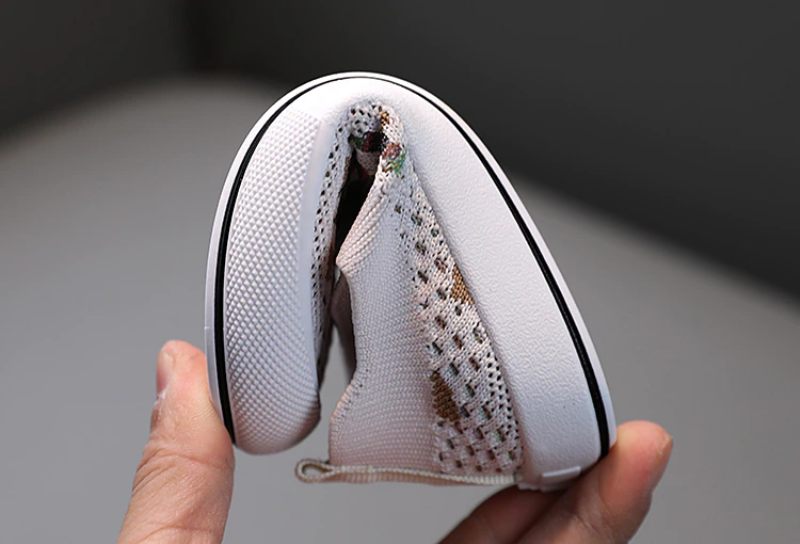Alberty Unisex Slip-on Sneakers För Barn - Grå