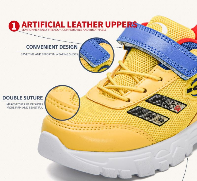 Albie Pojkar Casual Sneaker - Gul