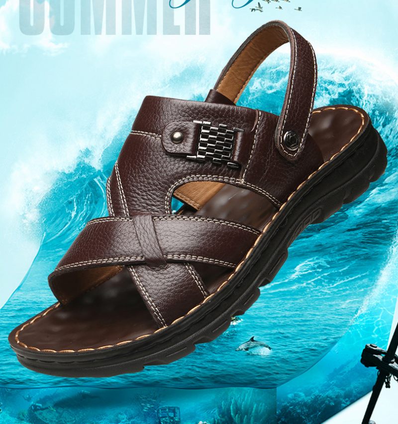 Albiol Mode Sandal För Män - Brun