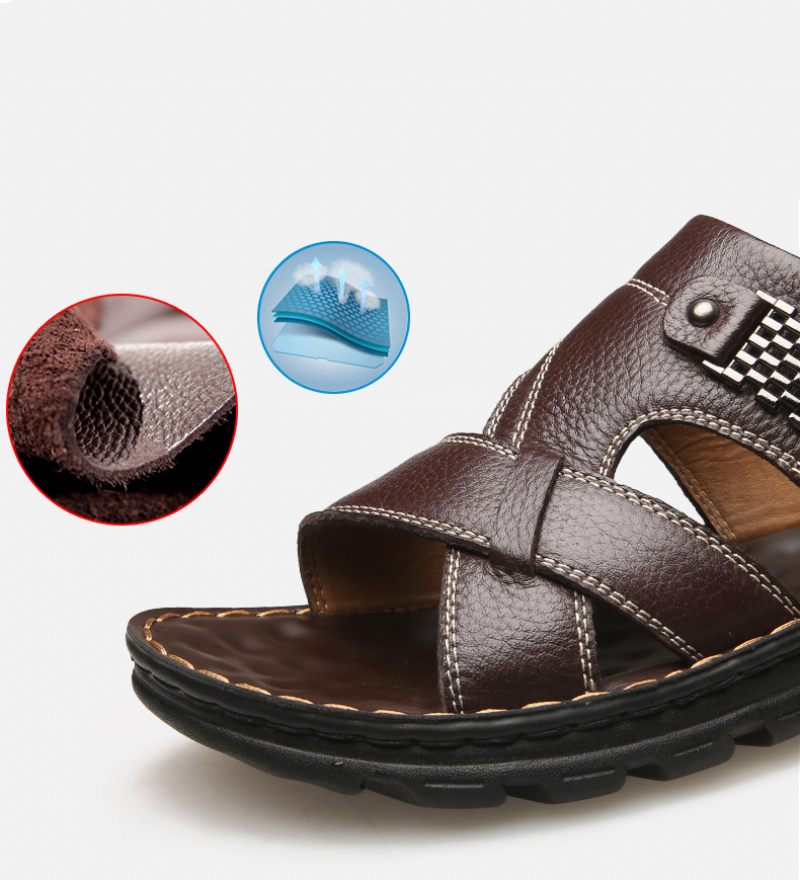 Albiol Mode Sandal För Män - Brun
