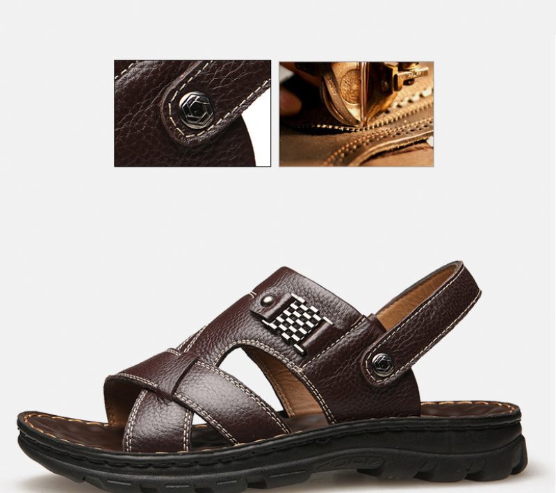 Albiol Mode Sandal För Män - Brun