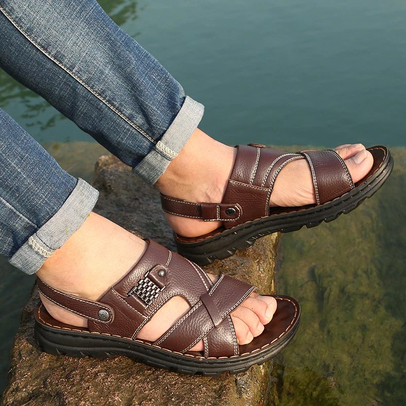 Albiol Mode Sandal För Män - Brun