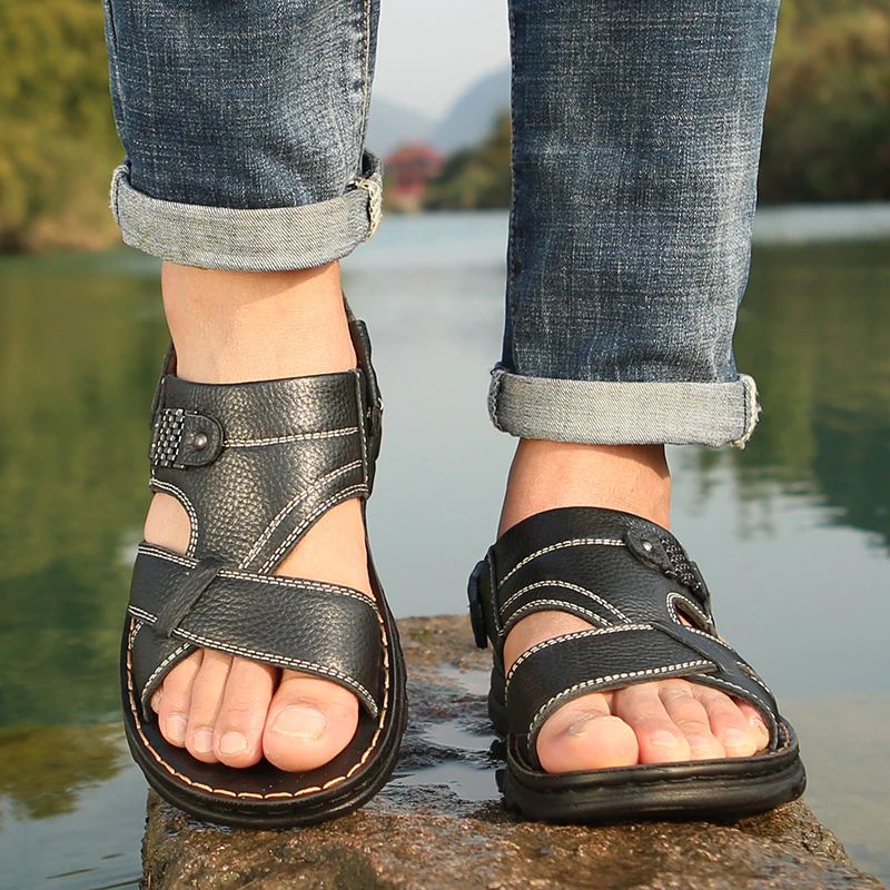 Albiol Mode Sandal För Män - Brun