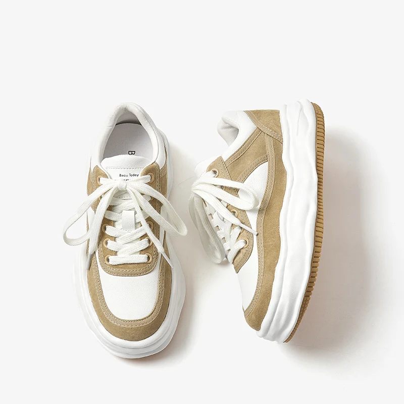 Albornoz Sneaker För Kvinnor - Aprikos