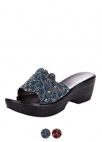 Aldana Casual Lädersandal För Kvinnor