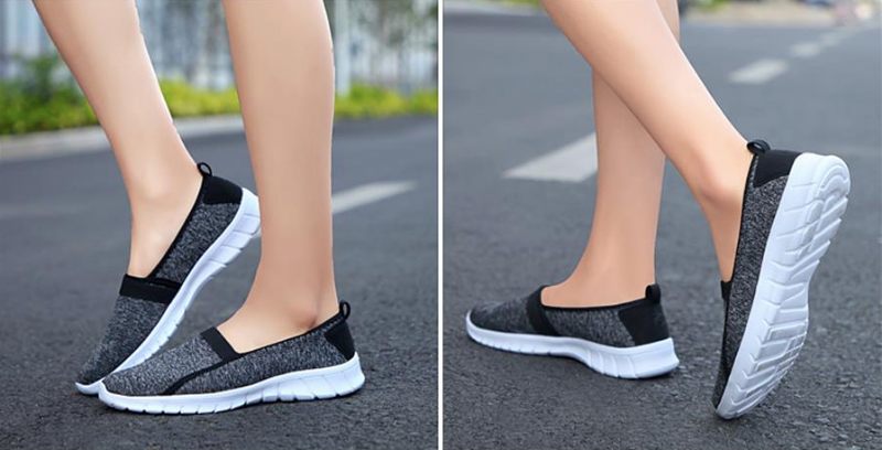 Aldana Slip-on-skor För Kvinnor - Grå