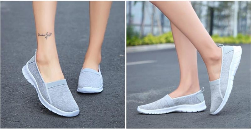 Aldana Slip-on-skor För Kvinnor - Grå