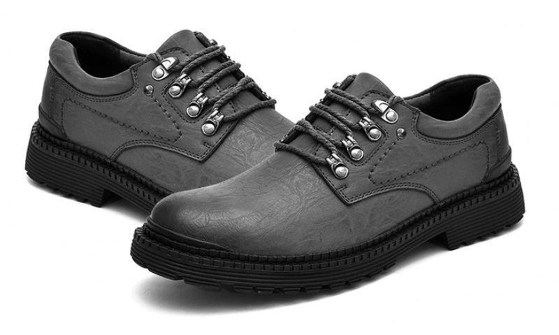 Alden Oxford Slip-on Skor För Män - Grå