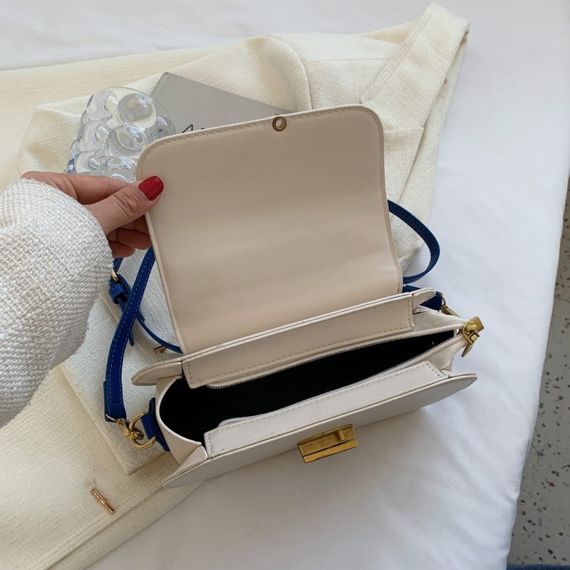 Aldon Axelhandväska I Läder För Kvinnor - Beige