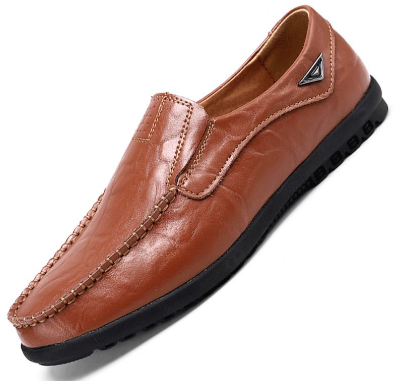 Alei Herr Loafers Klänning Skor - Orange