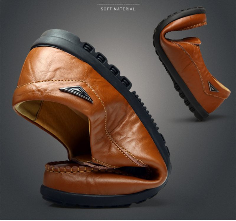 Alei Herr Loafers Klänning Skor - Orange