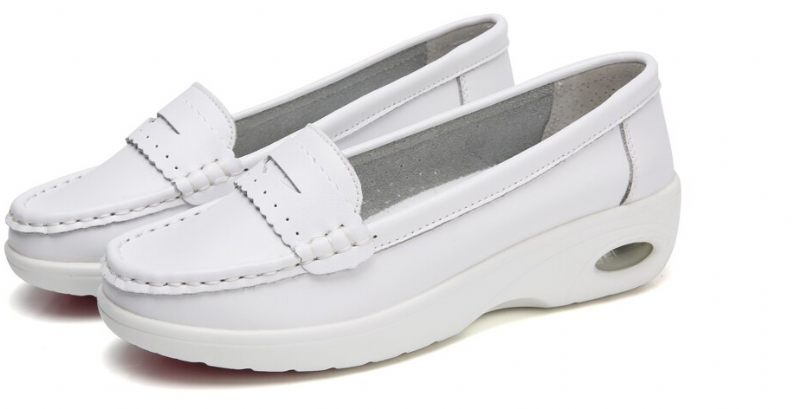 Aleida Dam Loafer Skor - Vit