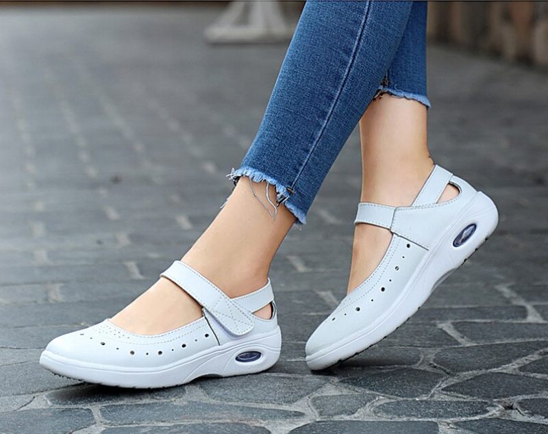 Aleida Dam Loafer Skor - Vit