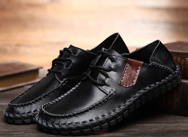 Alejo Oxford Skor För Män - Svart