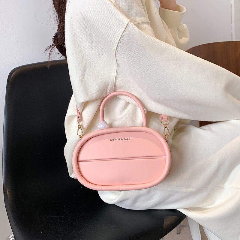 Alejo Small Crossbody-handväska I Konstläder För Kvinnor - Beige