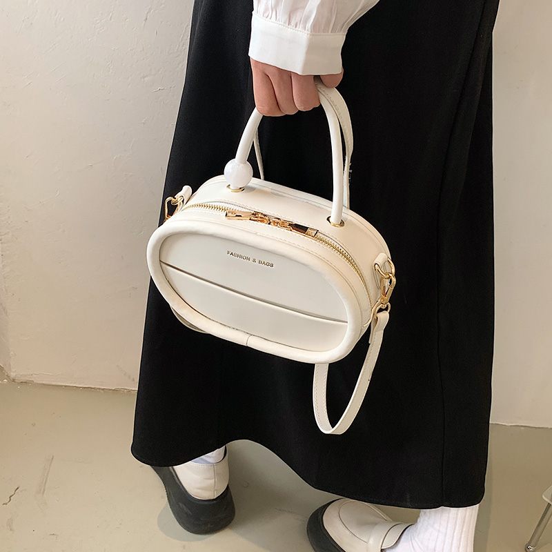 Alejo Small Crossbody-handväska I Konstläder För Kvinnor - Beige