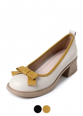 Aleli Dammode Pumps Med Rund Tå
