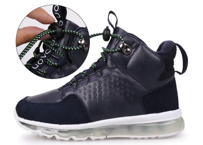 Alex Pojkar Casual Sneaker - Blå päls