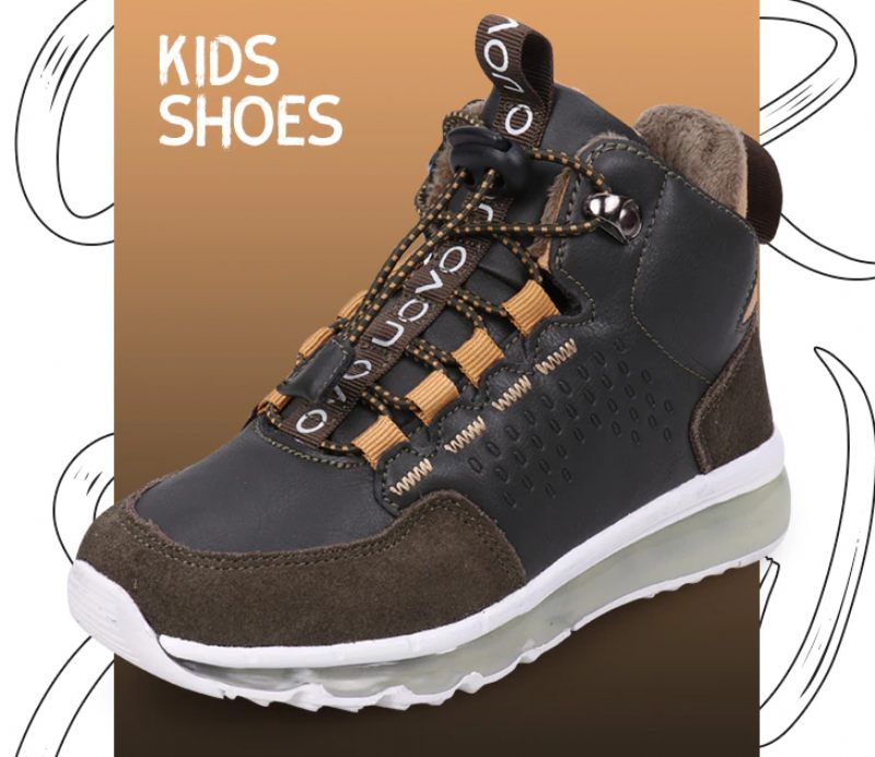 Alex Pojkar Casual Sneaker - Blå päls